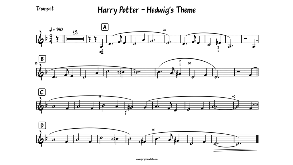 Harry Potter Theme Trumpet