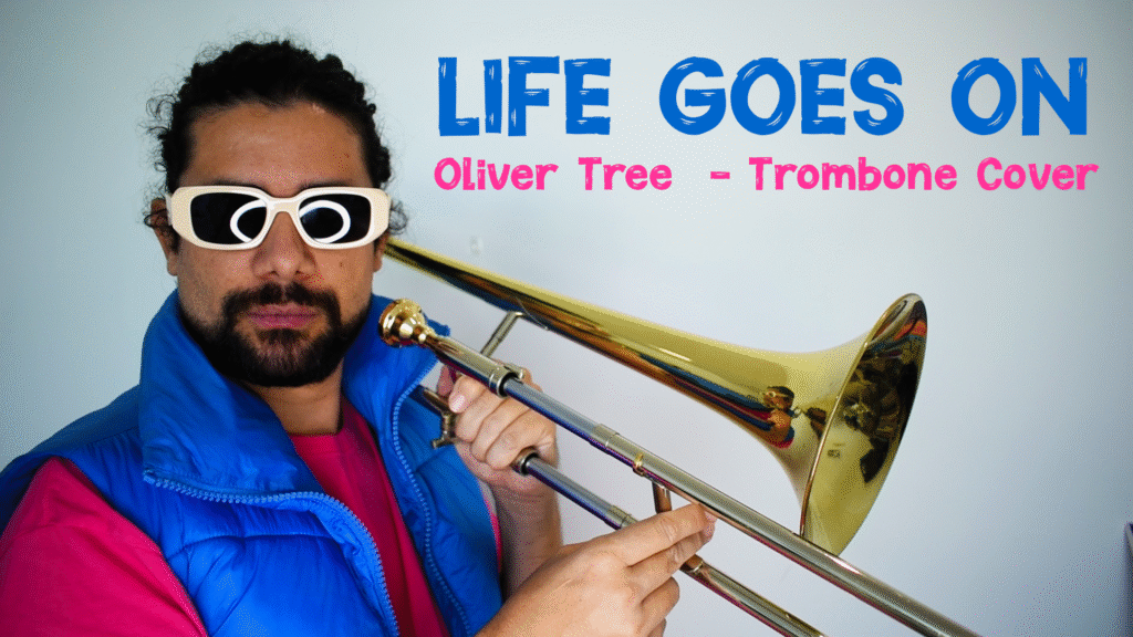 life goes on trombone cover