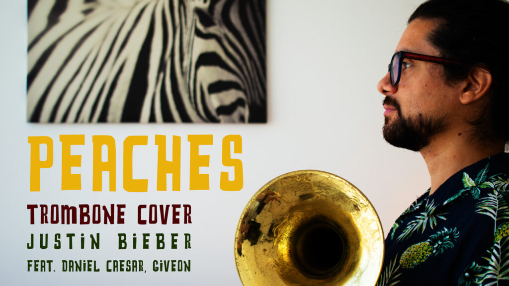 peaches trombone cover