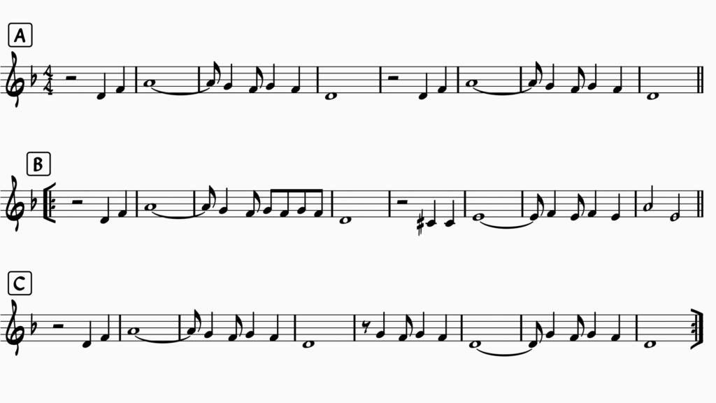 One Step Beyond trumpet transcription