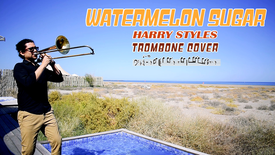 watermelon sugar trombone cover